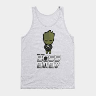 Boss Baby Groot Tank Top